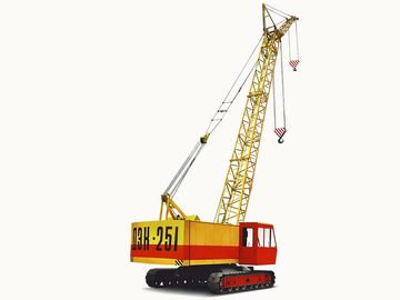 Краны гусеничные - ДЭК-251
