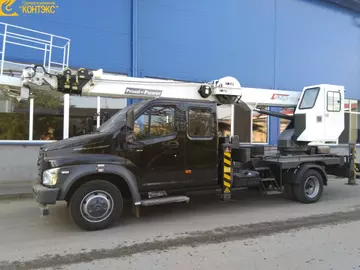 Автогидроподъёмники (АГП) - NOVAS-SJ28 на шасси ГАЗон NEXT